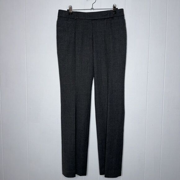 Talbots Women’s Signature Straight Lined Pants Gray Size 6 - Picture 1 of 4